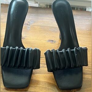 Tony Bianco Fara black Nappa Heels